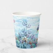 Onder het Zee Paper Party Cups Papieren Bekers (Rechts)
