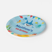 Onder het Zee Papieren Borden Papieren Bordje (Gekanteld)