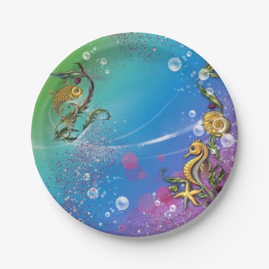 Onder het Zee Papieren Bordje (Voorkant)