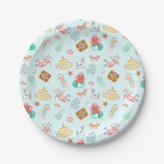 Onder het Zee Papieren Bordje (Voorkant)