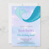 Onder het Zee Partij voor Tween Girls Kaart (Voorkant)