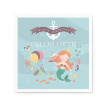 Onder het Zee Party Napkins