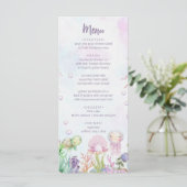 Onder het Zee Pearl Baby shower Menu (Staand voorkant)