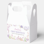 Onder het Zee Pink Ocean Animals Kids Birthday Bedankdoosjes (Geopend)