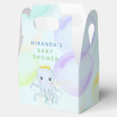 Onder het Zee Prins Octopus Boy Baby shower Bedankdoosjes (Geopend)
