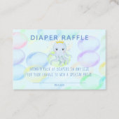 Onder het Zee Prins Octopus Diaper Raffle Visitekaartje (Voorkant)