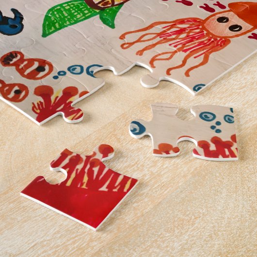 "Onder het Zee" Puzzle Legpuzzel (Zijkant)