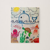 "Onder het Zee" Puzzle Legpuzzel (Verticaal)