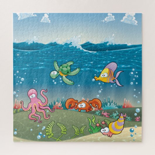 Onder het Zee Puzzle Legpuzzel (Verticaal)