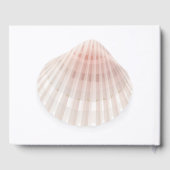 Onder het Zee Quinceanera Party Pink Seashells Gastenboek (Achterkant)