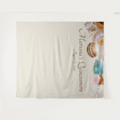 Onder het Zee Quinceanera Photo Booth Achtergrond Wandkleed (Voorkant (horizontaal))