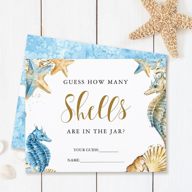 Onder het Zee | Raad eens hoeveel schelpen er spel (Creator heeft geüpload)