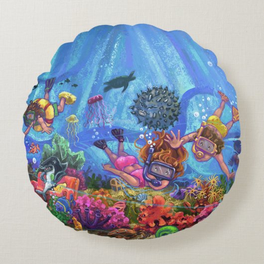 Onder het Zee Rond Kussen (Voorkant)