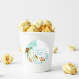 Onder het Zee Ronde Sticker