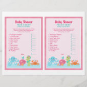 Onder het Zee/Roze walvis "Price is Right"-spel (Voorkant)