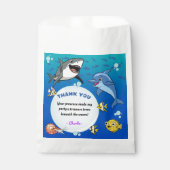Onder het Zee Schattigee Cartoon Ocean Animals Par Bedankzakje (Voorkant)