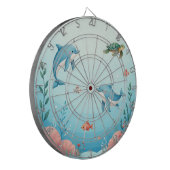 Onder het Zee Schattigee Kinderen Dartbord (Voorkant Links)