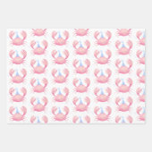 Onder het Zee Schattigee Oceaan Verjaardag Inpakpapier Vel (Voorkant 3)