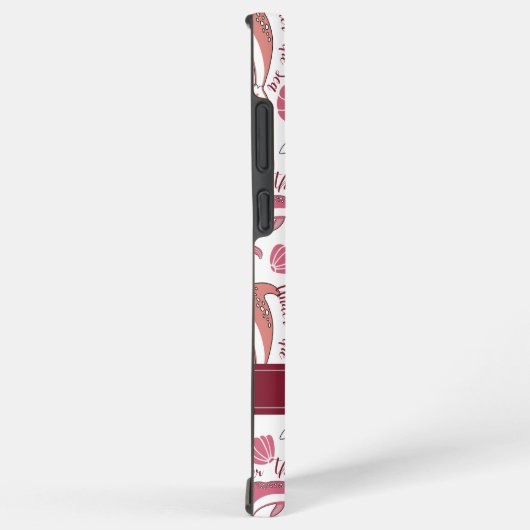 Onder het Zee Schattigee zeedieren Patroon Print Samsung Galaxy Hoesje (Rechterkant)