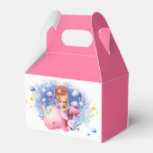 Onder het Zee, Schattigee zeemeerminverjaardag Bedankdoosjes (Achterkant)