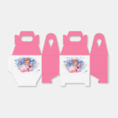 Onder het Zee, Schattigee zeemeerminverjaardag Bedankdoosjes (Uitgevouwen)