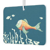 Onder het Zee Schilderen met Happy Fish Luchtverfrisser (Links)