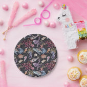 Onder het Zee Seashells Seapaarden Starfish Ocean Papieren Bordje (Feest)