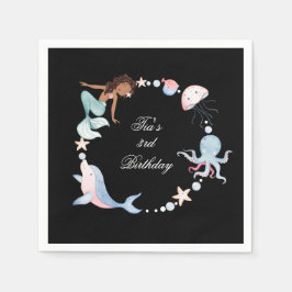 Onder het zee servet