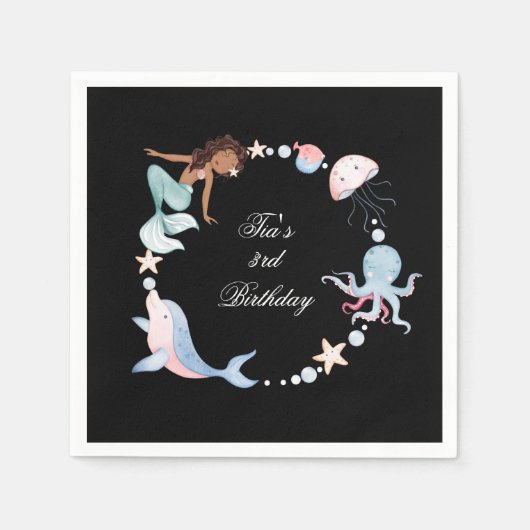 Onder het zee servet (Voorkant)