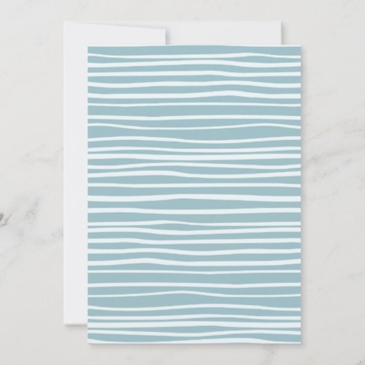 Onder het Zee Shark JawSome Time Birthday Kaart (Achterkant)