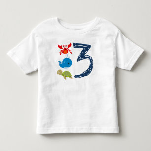 Onder het Zee Shirt Ocean Party Supplies