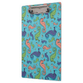 Onder het Zee - Speelse zeepaardje en Shell Patter Klembord (Links)