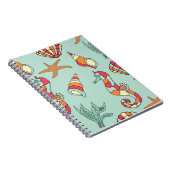 Onder het Zee spiral notebook Notitieboek (Rechterzijde)