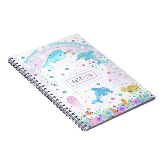 Onder het Zee Spiral Notitieboek (Rechterzijde)