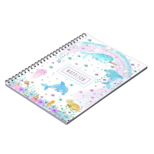 Onder het Zee Spiral Notitieboek (Linkerzijde)