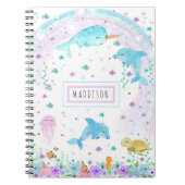 Onder het Zee Spiral Notitieboek (Voorkant)