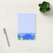 Onder het Zee Submarine Beach Post-it® Notes (Kantoor)