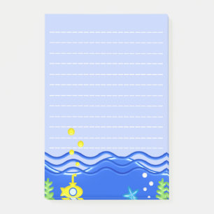 Onder het Zee Submarine Beach Post-it® Notes