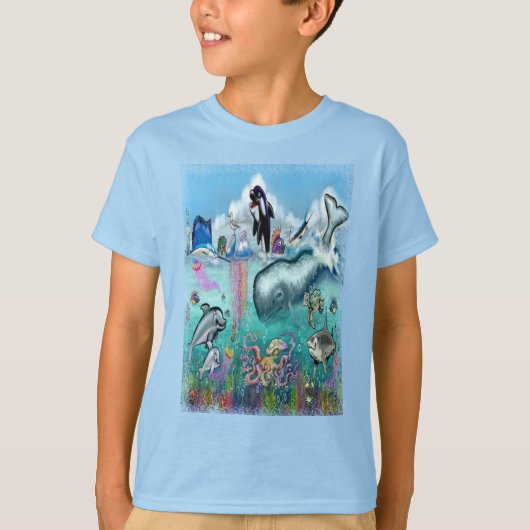 Onder het Zee T-shirt (Voorkant)