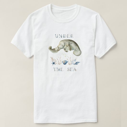 Onder het Zee T-shirt (Design voorkant)
