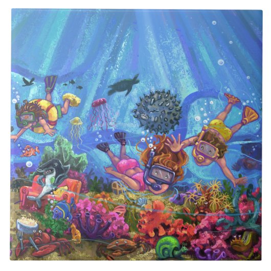 Onder het Zee Tegeltje (Voorkant)