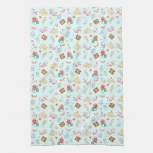 Onder het Zee Theedoek (Verticaal)