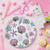 Onder het Zee Theme Kids Verjaardag Papieren Bordje (Feest)