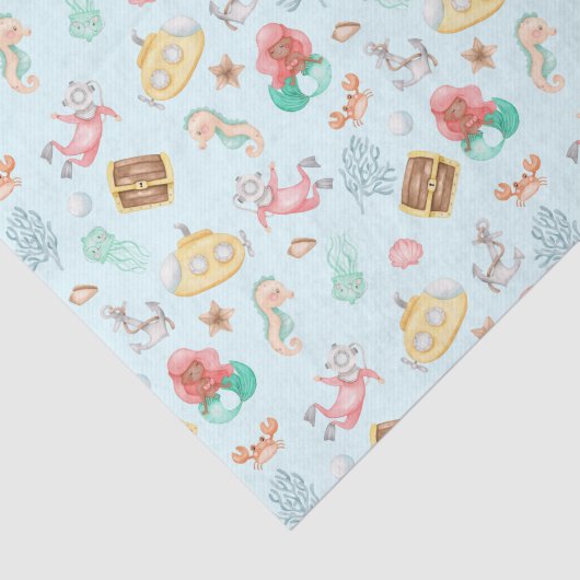 Onder het Zee Tissuepapier (Detail)