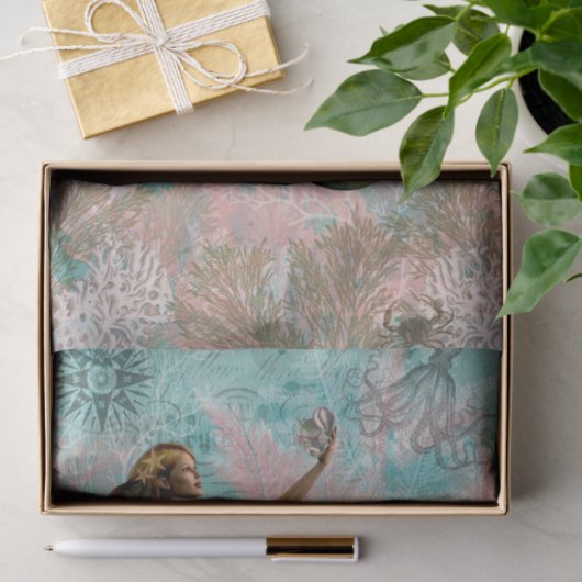 Onder het Zee Tissuepapier (Geschenk)