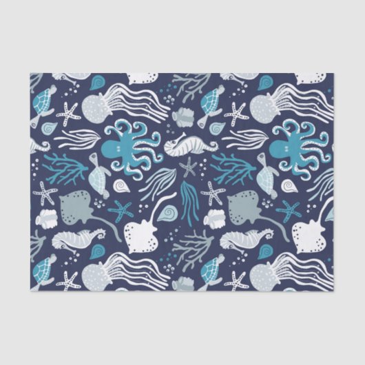 Onder het Zee Tissuepapier (Voorkant)