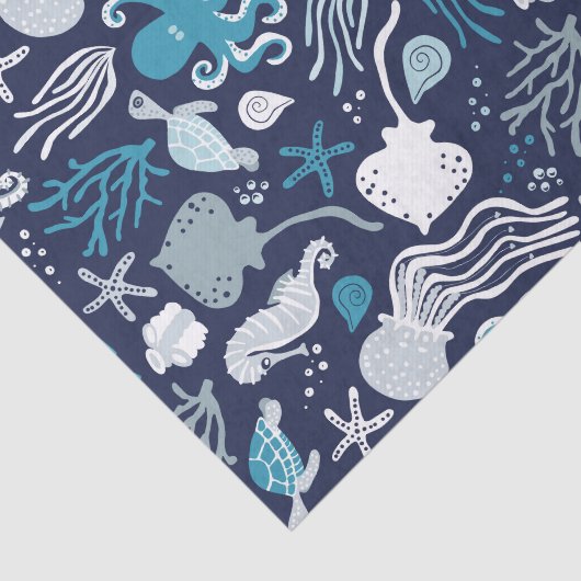 Onder het Zee Tissuepapier (Detail)