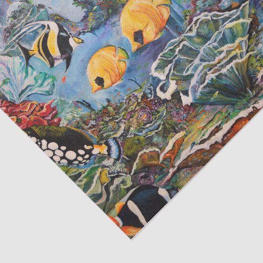 Onder het Zee Tissuepapier (Detail)