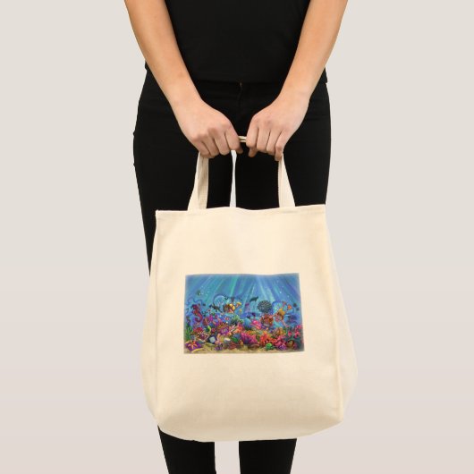 Onder het Zee Tote Bag (Voorkant (product))