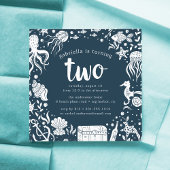 Onder het Zee | Tweede uitnodiging van de verjaard